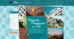 Desktop Screenshot of mimoonthebeach.com